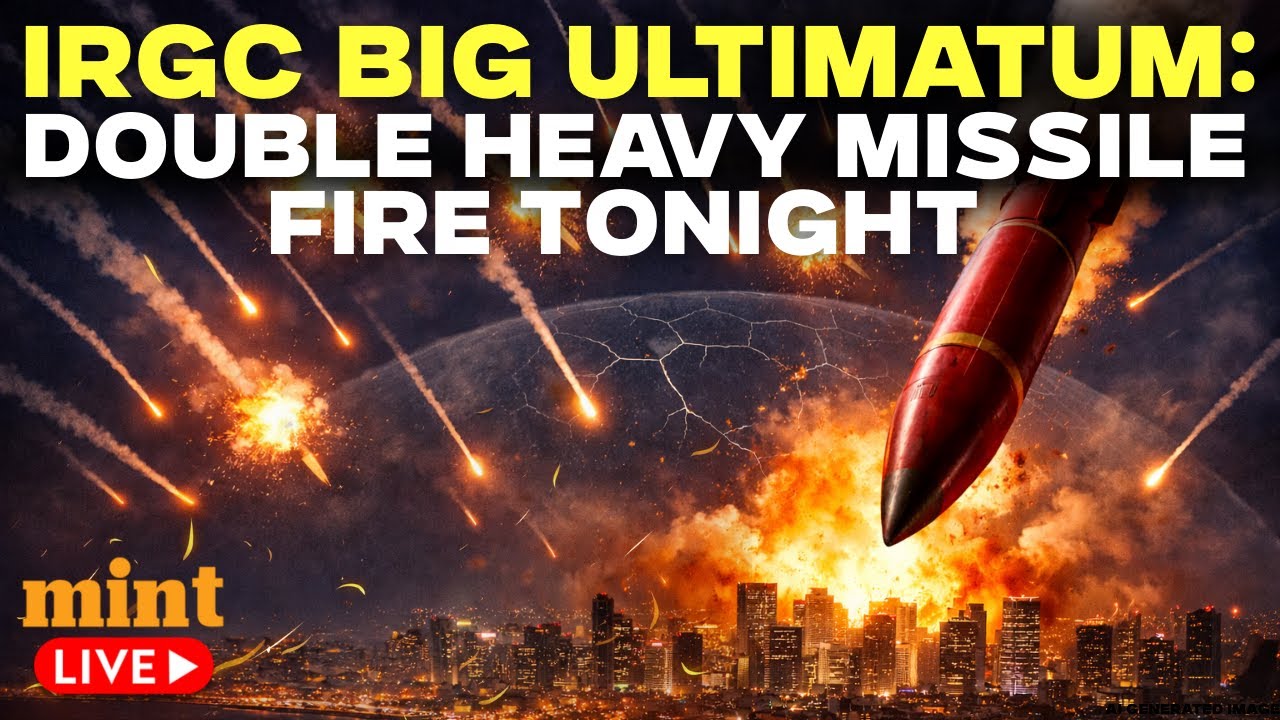 Iran–Israel War Live | Iran’s Deadly Missile Wave Breaches Iron Dome | Tehran | Haifa in Flames!