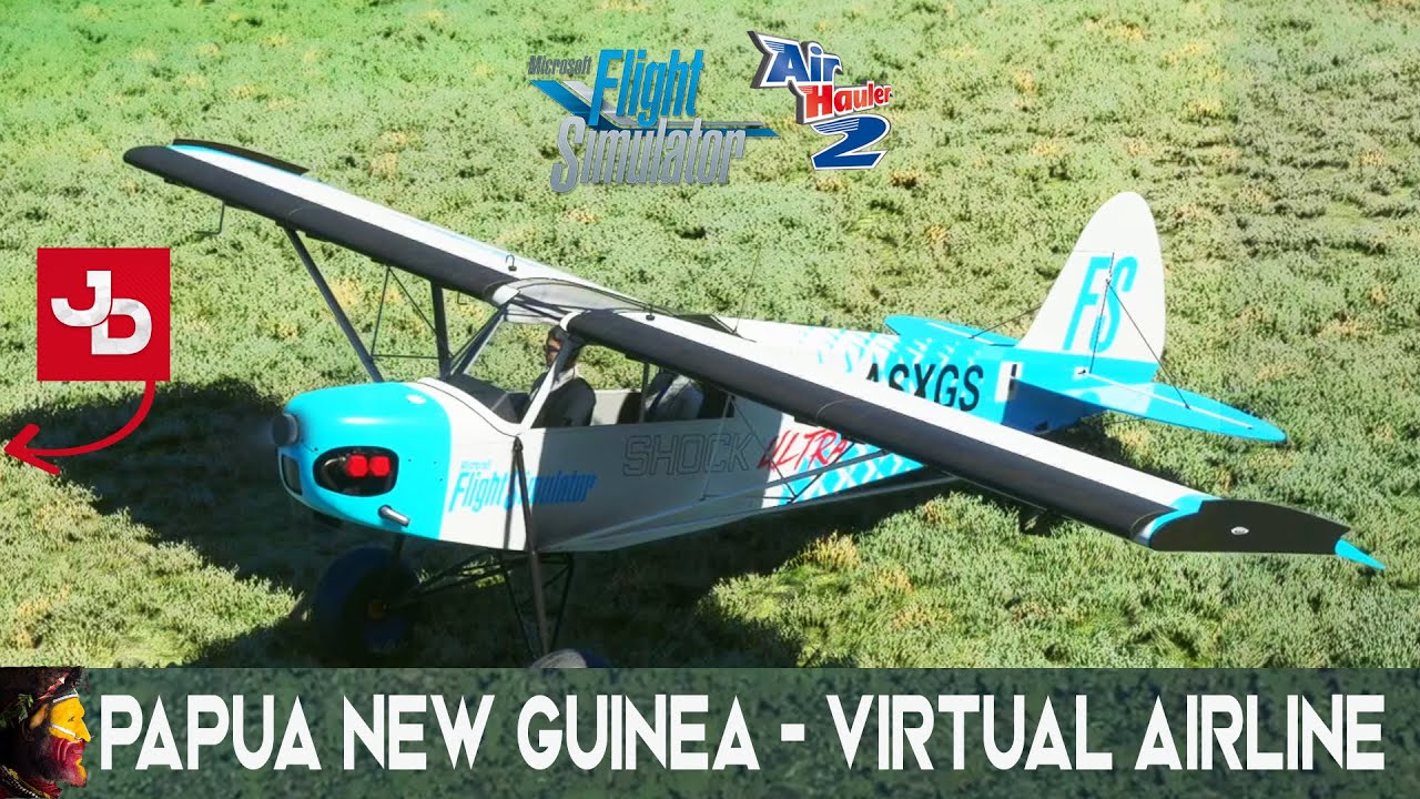 Ep.2 FIRST Haul Over the Mountains | Microsoft Flight Simulator + AH2 VA Career (PNG)