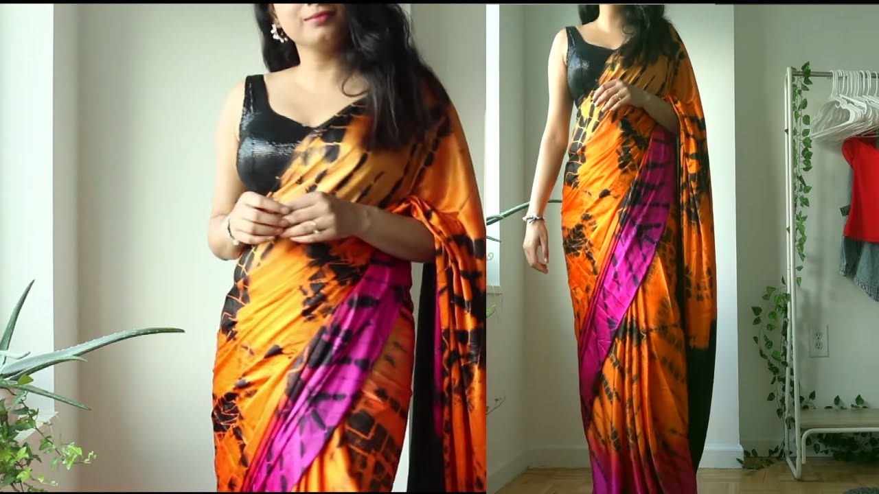 Best Amazon Saree review | Ordered this beautiful Saree in NYC | How to wear & style Saree Easily