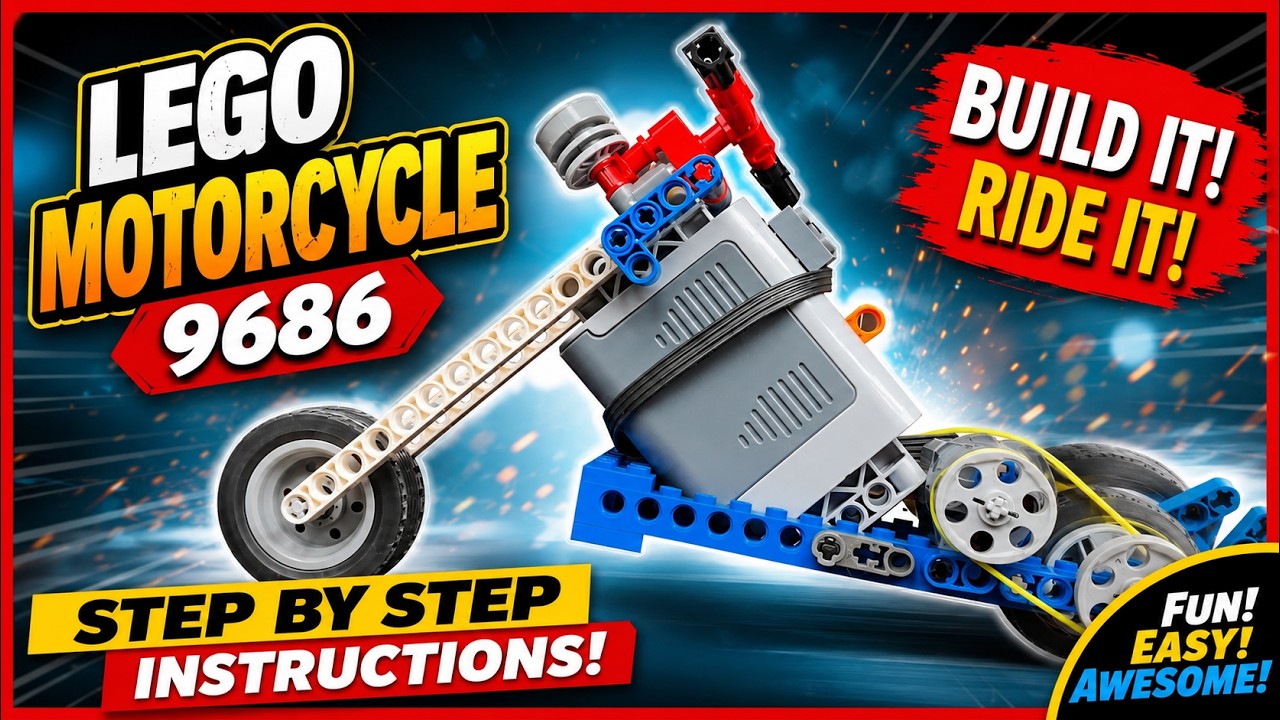 motorcycle lego instructions - Lego Education 9686
