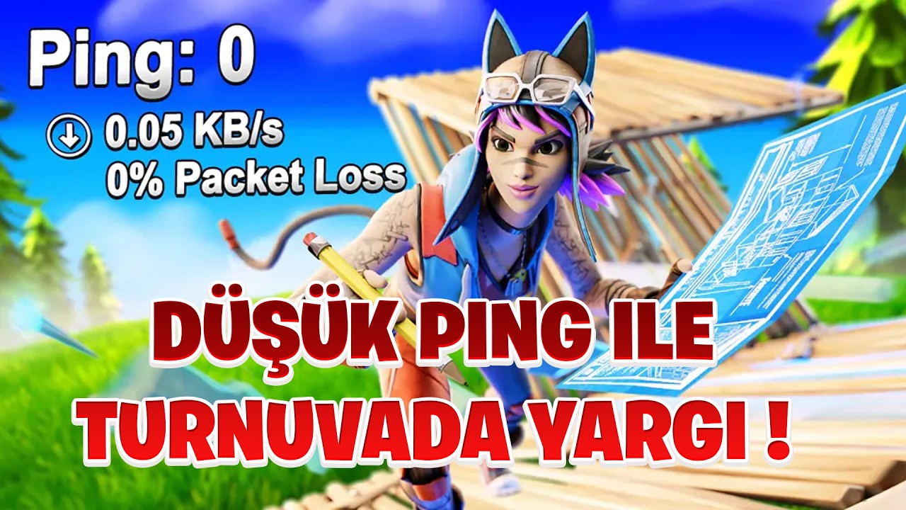 Düşük Ping ile Fortnite Turnuvasında Yargı Dağıttım!