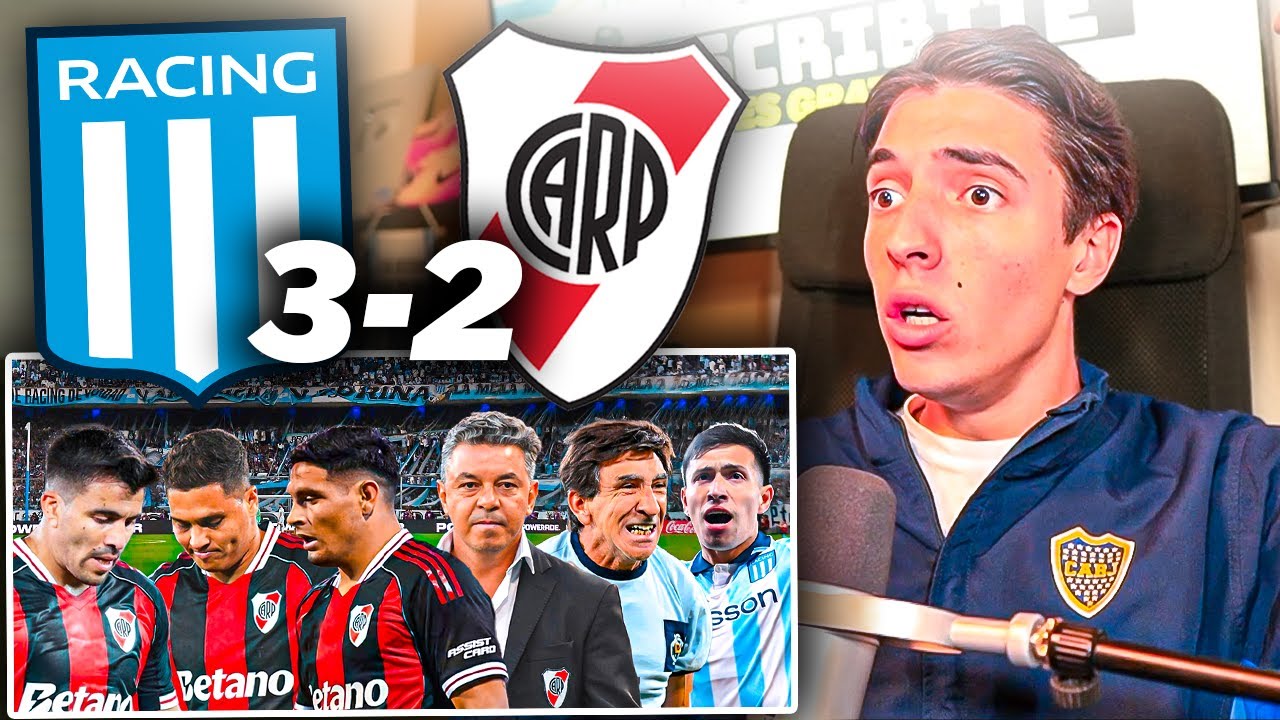RACING 3 - RIVER PLATE 2 - REACCION PICANTE - 8vos Final Liga Argentina 2025 - Toto Bordieri
