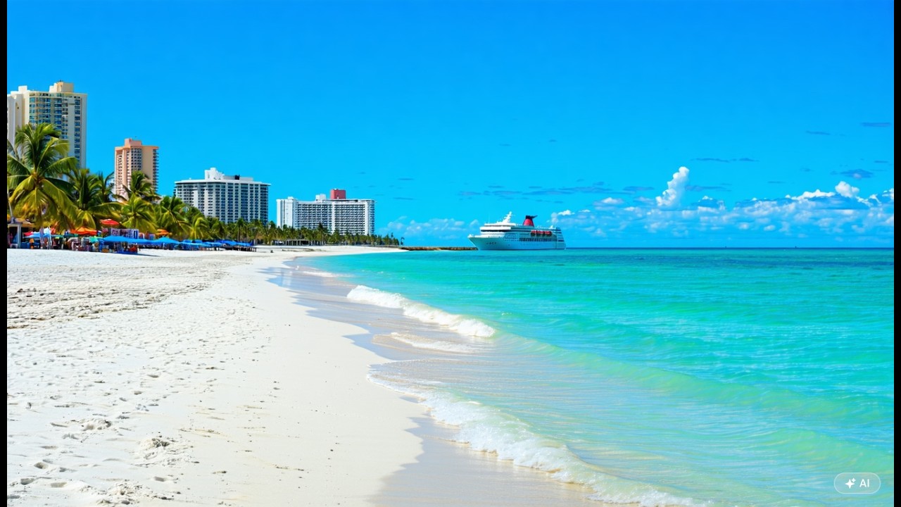 🇺🇸🌴 Miami Beach 4K webcam