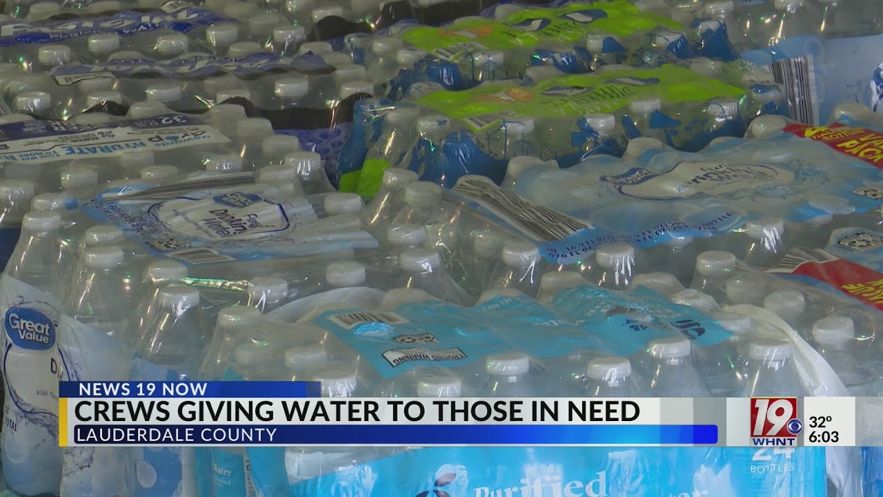 Lauderdale County Crews Giving Water to Those in Need | Jan. 30, 2026 | News 19 at 6 p.m.