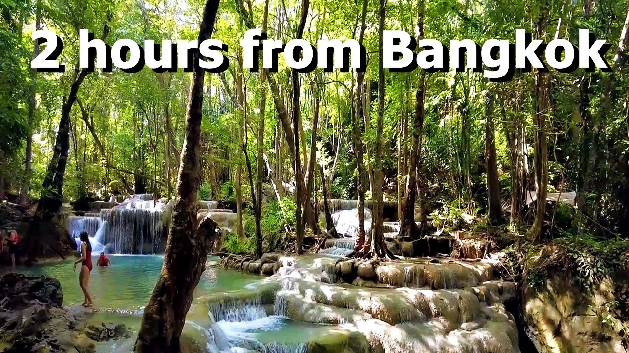 2 Hours From Bangkok To Kanchanaburi | 7 Levels of Natural Beauty 