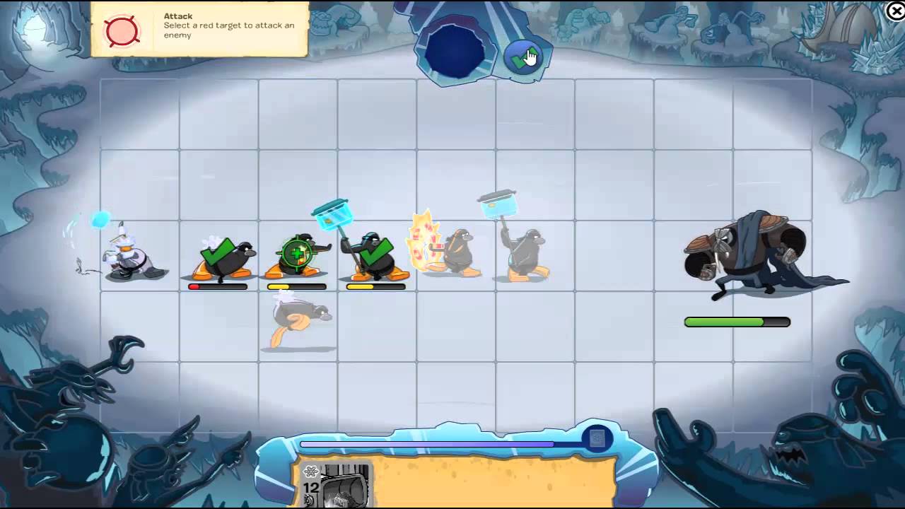 Club Penguin- Card-Jitsu Snow: Battling Tusk