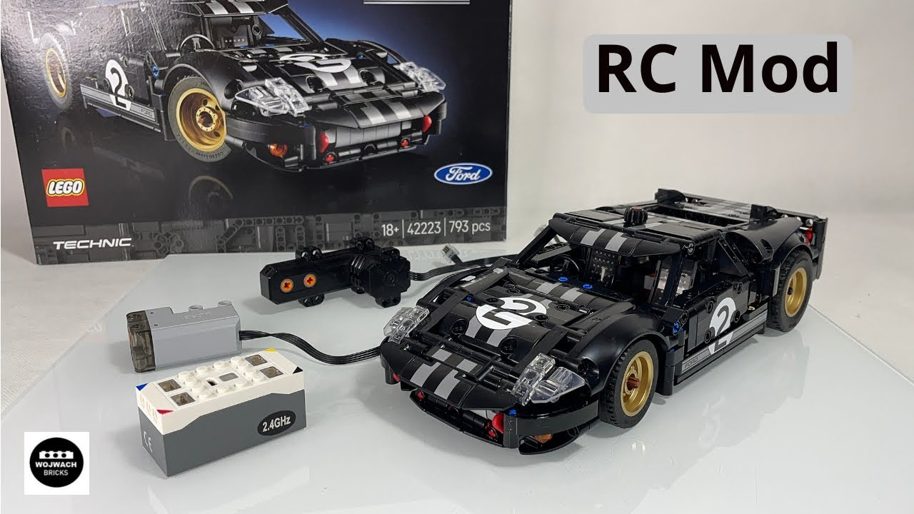 RC MOD Lego Technic 42223 Ford GT40 MKII 1966