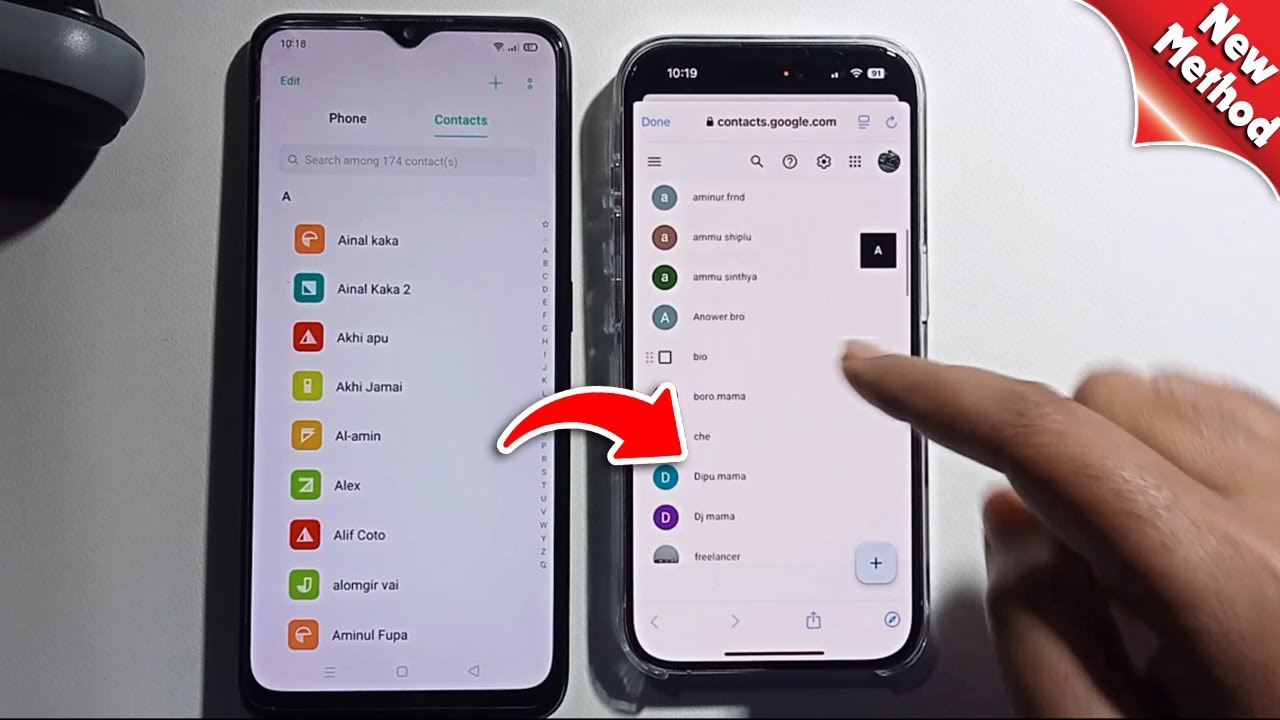 How To Transfer Contacts From Android Phone To iPhone (Best Easy Way)