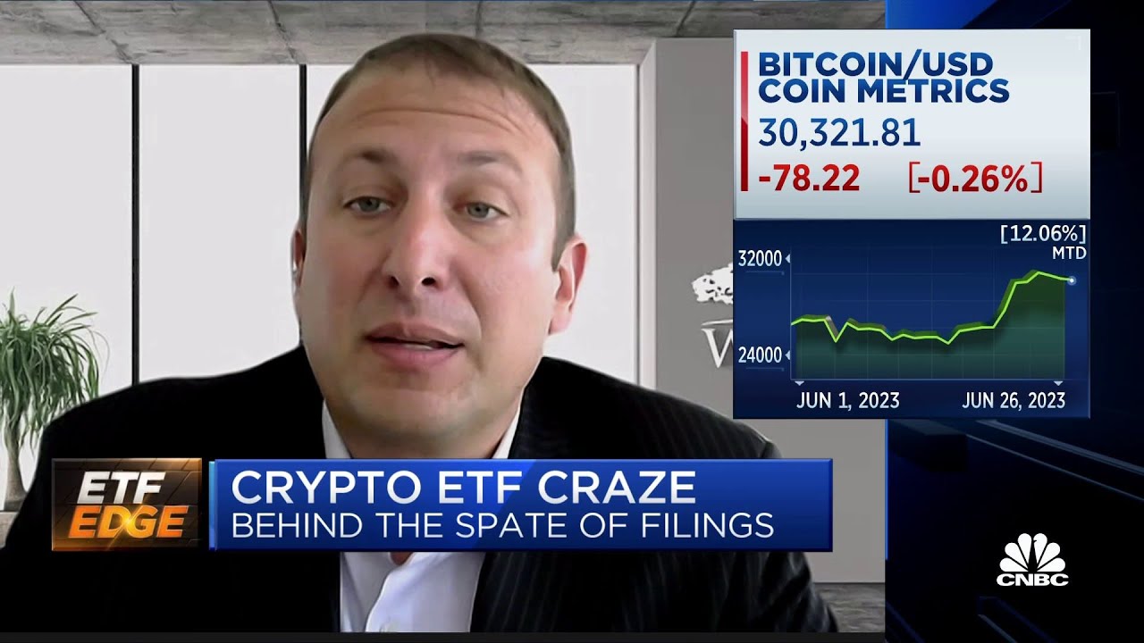 Data sharing agreements for crypto ETF's will make the SEC more comfortable: Wisdomtree's Schwartz