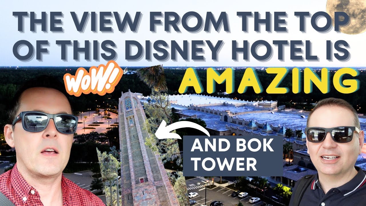 This Disney World Rooftop bar blew us away | BOK TOWER REVIEW | WALT DISNEY WORLD VLOGS