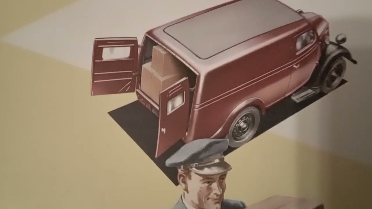 Ford Thames 10cwt Brochure Fordson E83W England Panel Van Sidevalve Early Vintage Hot Rat Rod 10hp