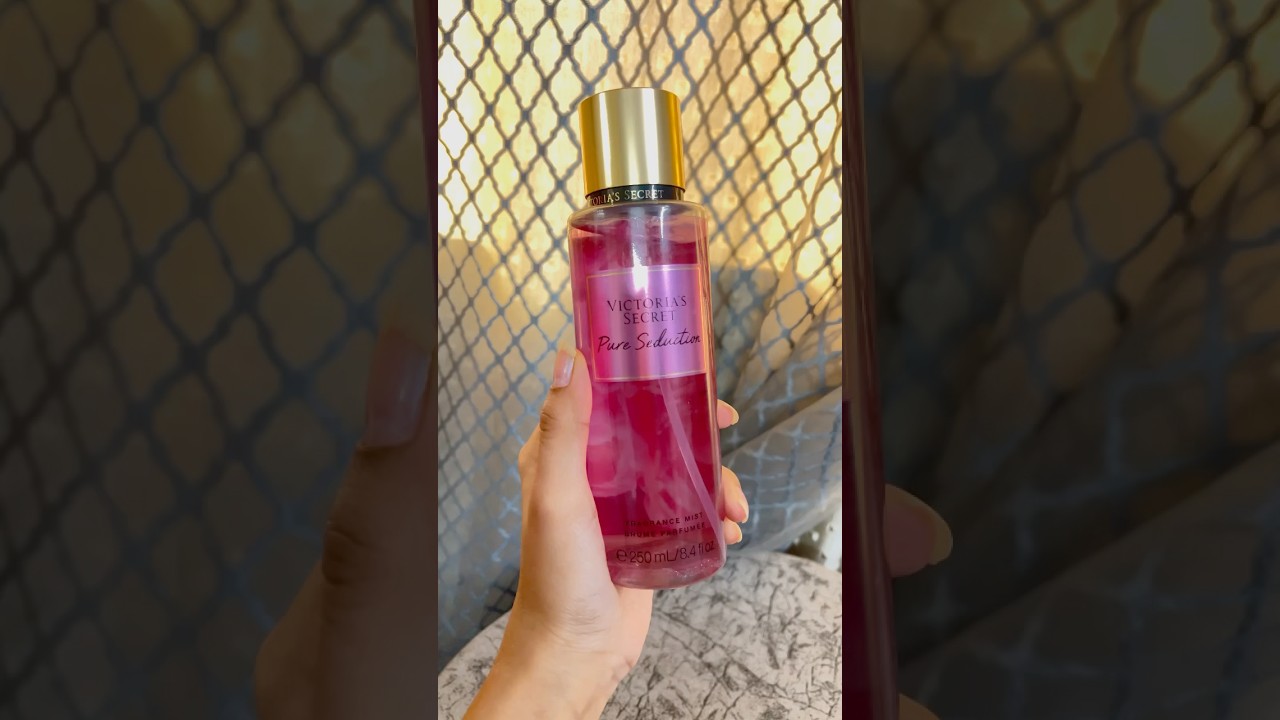 Victoria&rsquo;s Secret pure seduction fragrance bodymist#victoriasecret #collaboration #fashioninfluencer