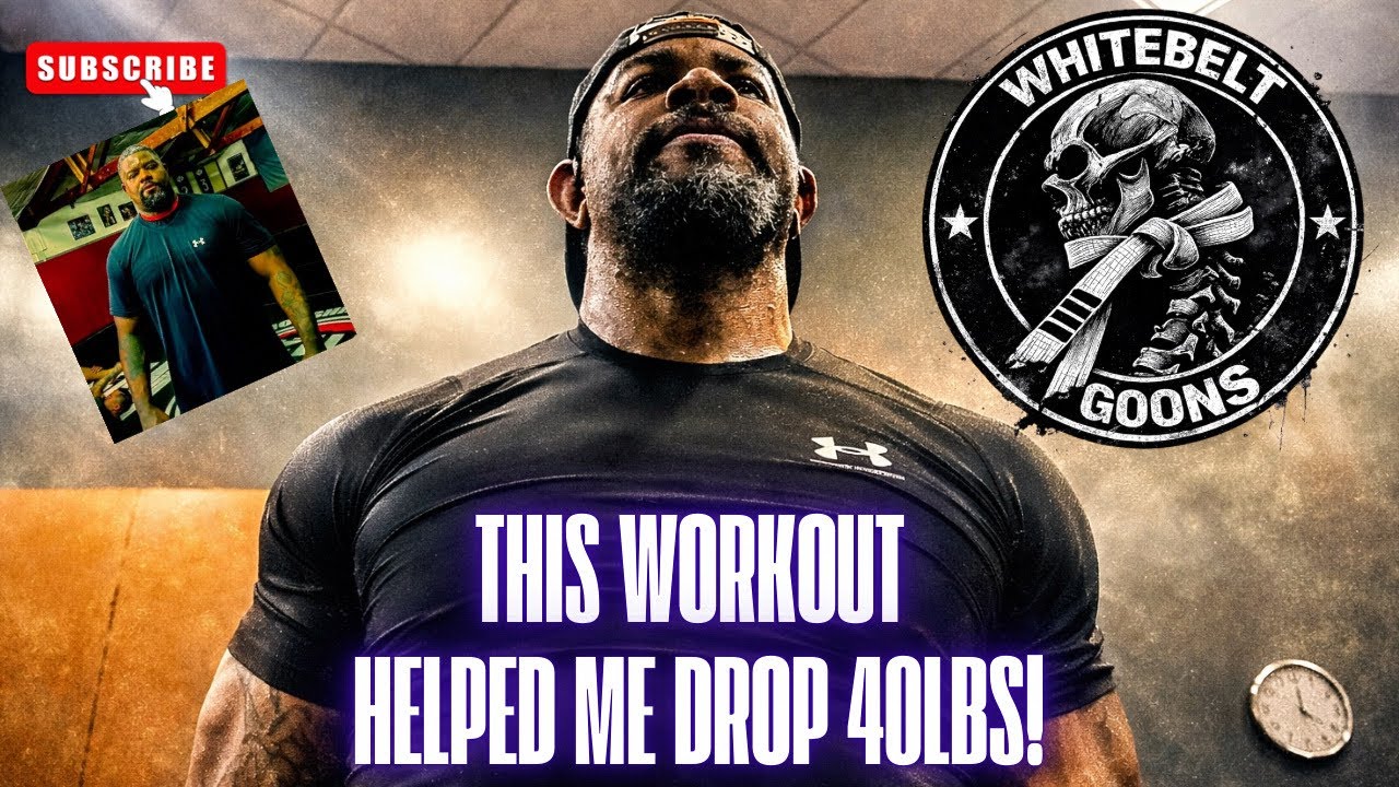 I DROPPED OVER 40 lbs WITH THIS BJJ CENTERED ROUTINE. 