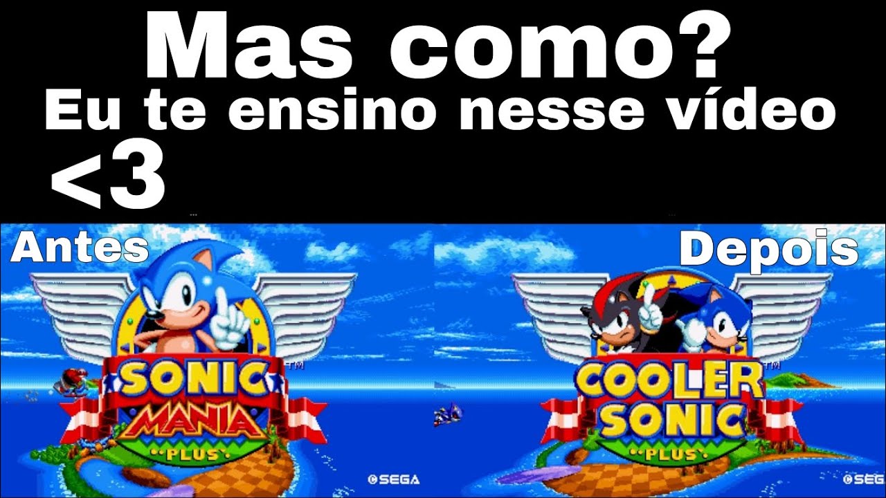 Como colocar mods no Sonic mania plus atualizado 2026