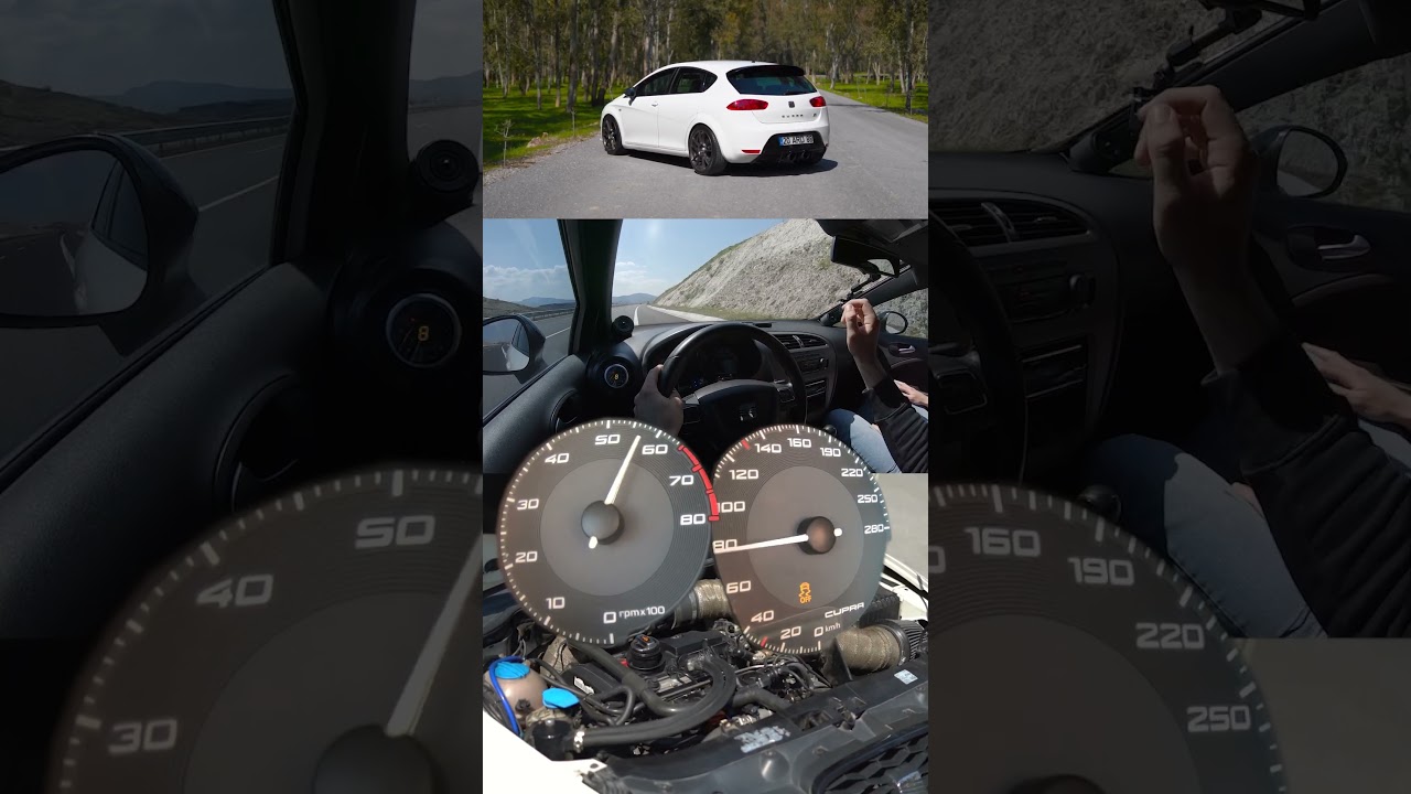 500 HP Seat Leon Cupra Stage 4 MK2 / 0-100 KM/H* ACCELERATION / Burning Some Michelin Cup 2
