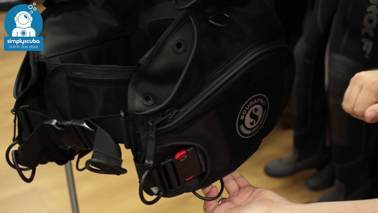 Scubapro X Black BCD - www.simplyscuba.com