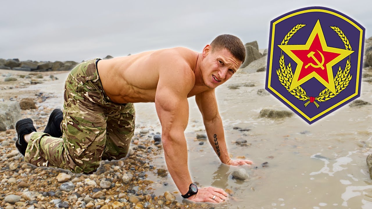 Bodybuilder tries the Russian Army Fitness Test without practice