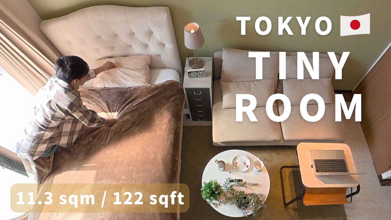 Жизнь в маленькой квартире в Токио 🇯🇵 | 31 год, живу один в 1 комнате + кухне