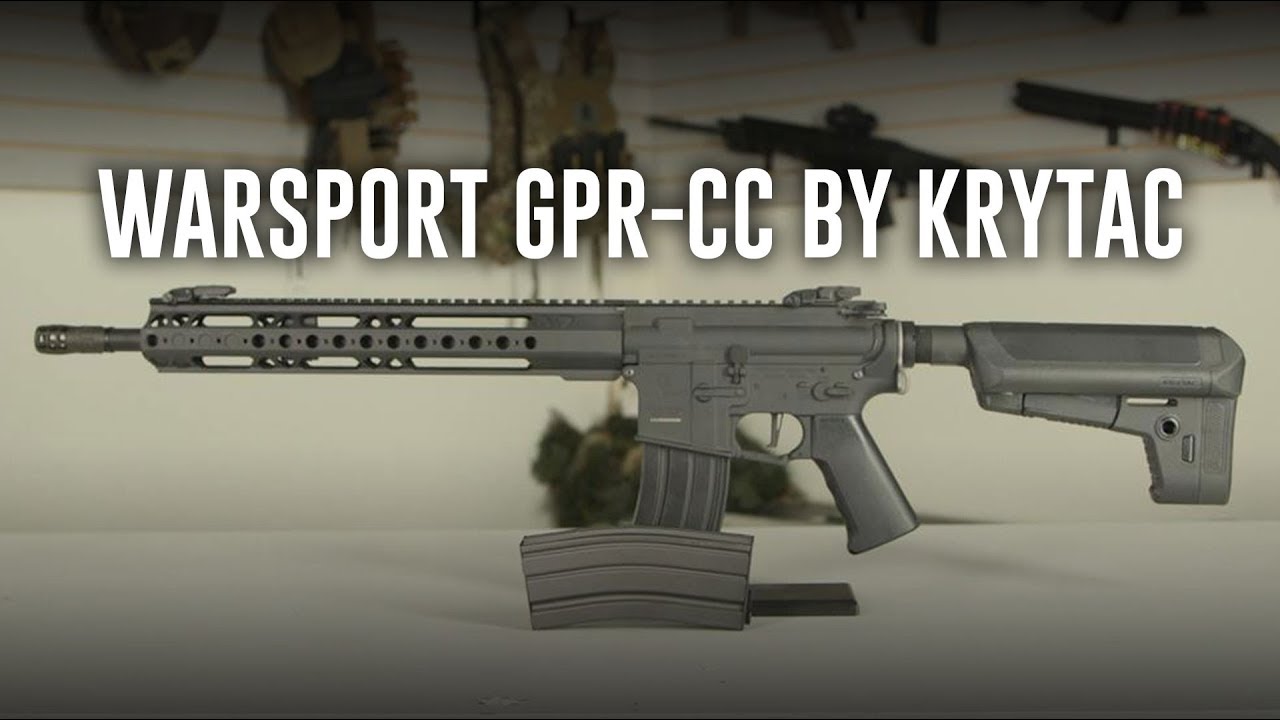 Warsport GPR-CC by Krytac!! - Airsoft GI