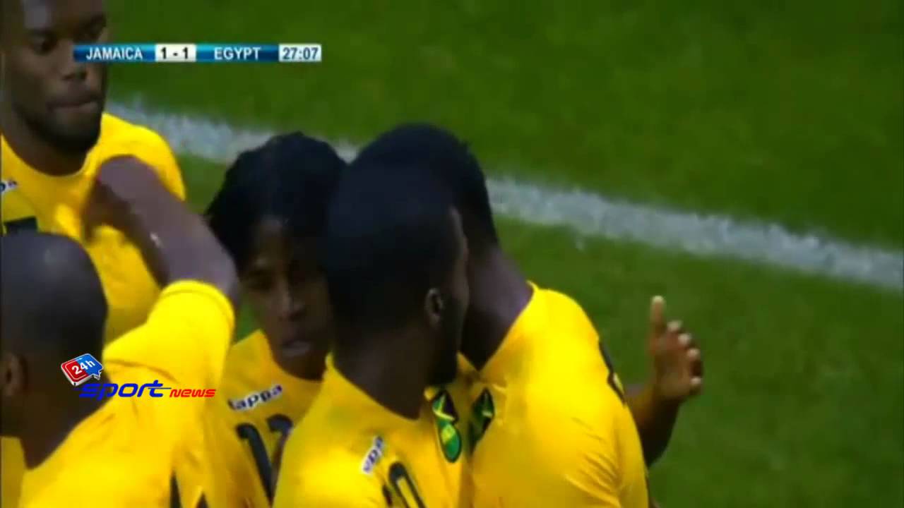 اهداف مباراة جامايكا 2-2 مصر مباراة ودية (2014/6/4)