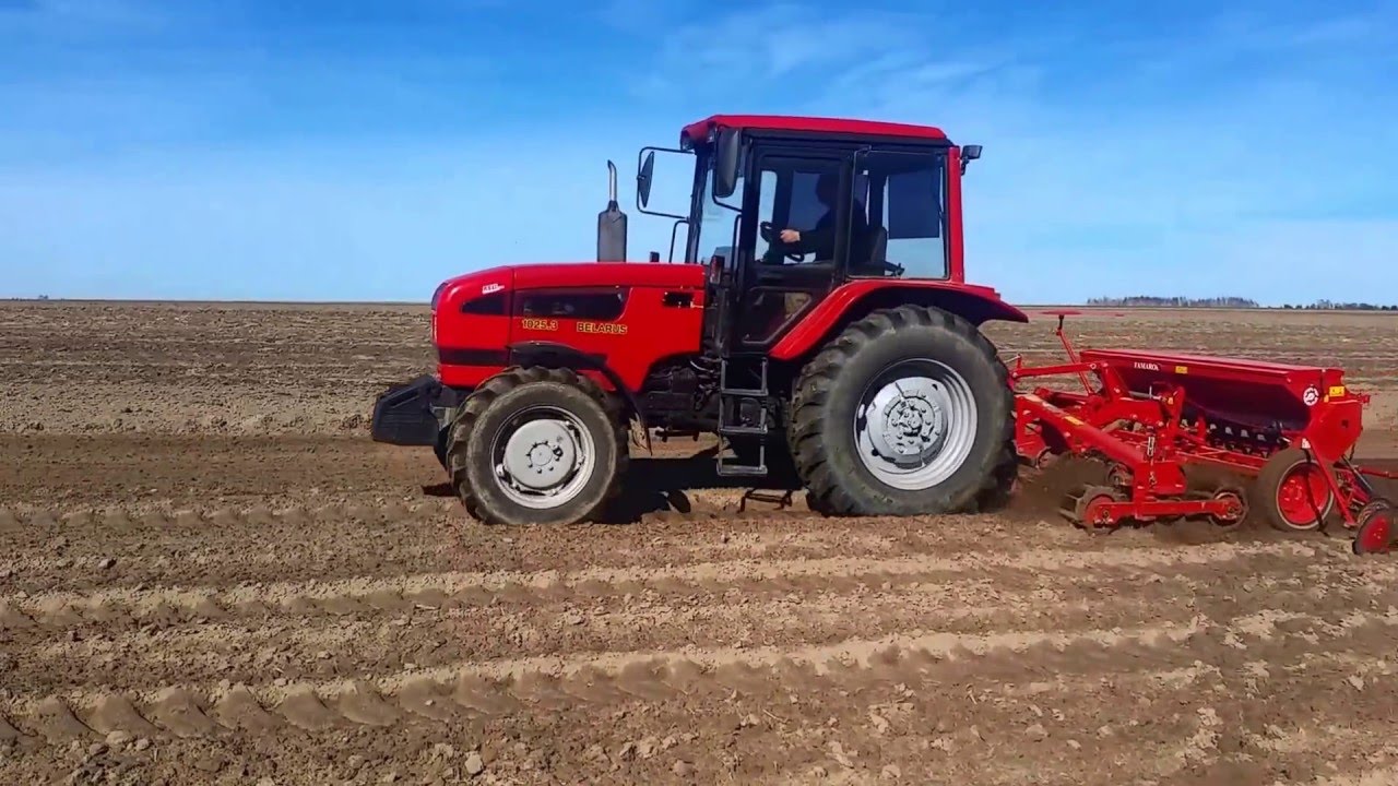 Siew Owsa  MTZ Belarus 1025.3 WIOSNA 2016