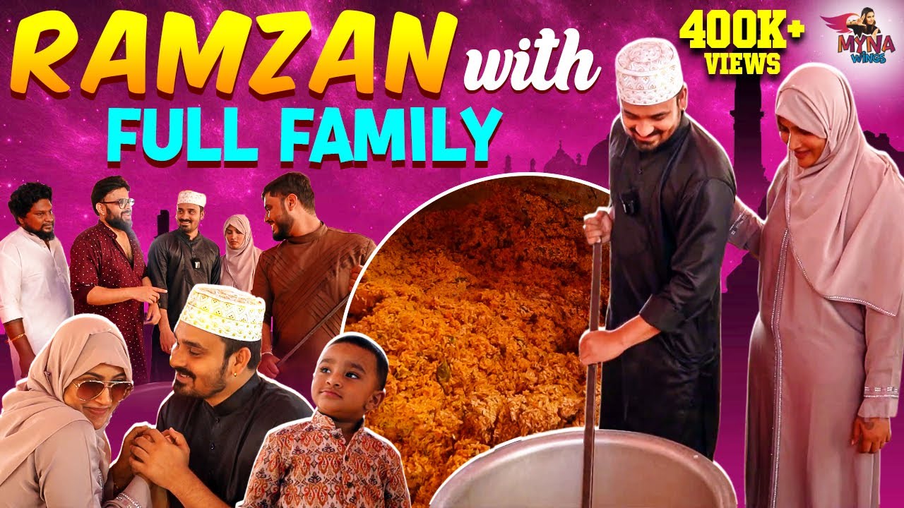 Arabic Kuthu RAMZAN Celebration | வீட்டுக்கு Sheikh வராரு | Myna Wings