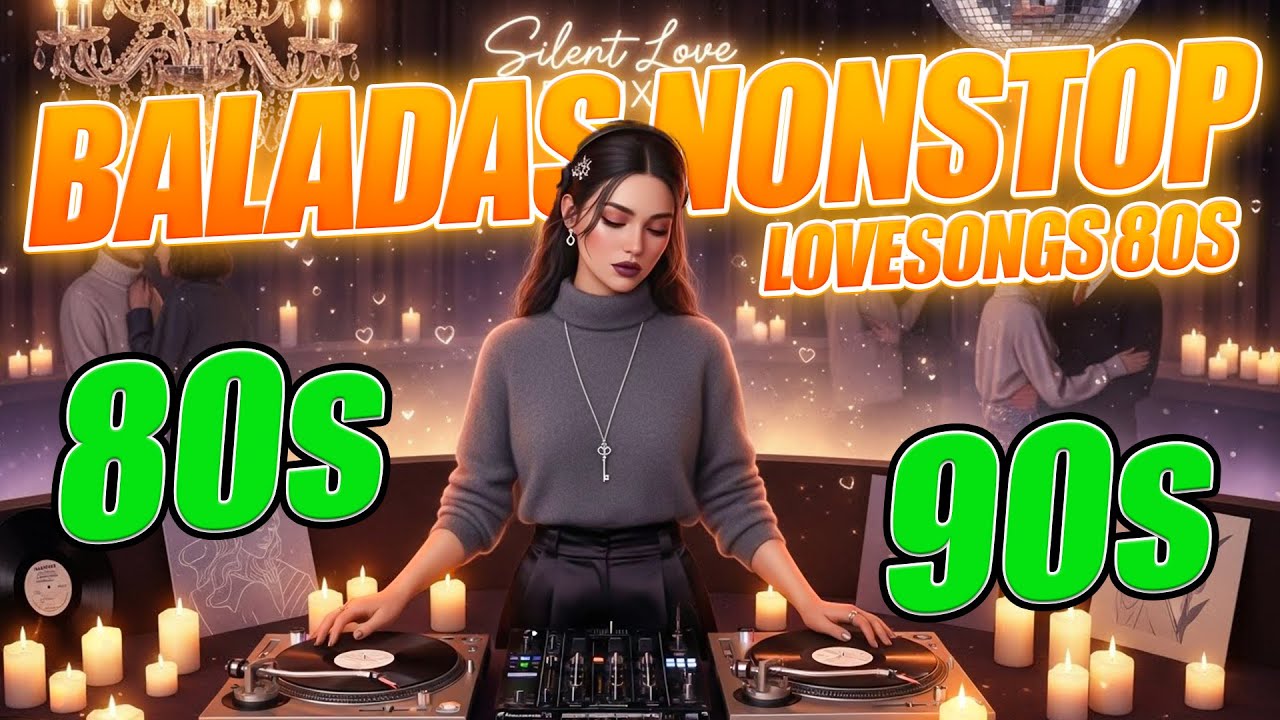 Éxitos Románticos Dorados 80s–90s 💕 DJ Remix para Noches de Amor