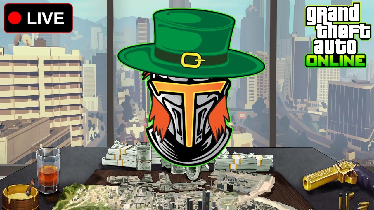 🔴 LIVE - GTA Online St. Patrick's Day Import/Export Money Grind