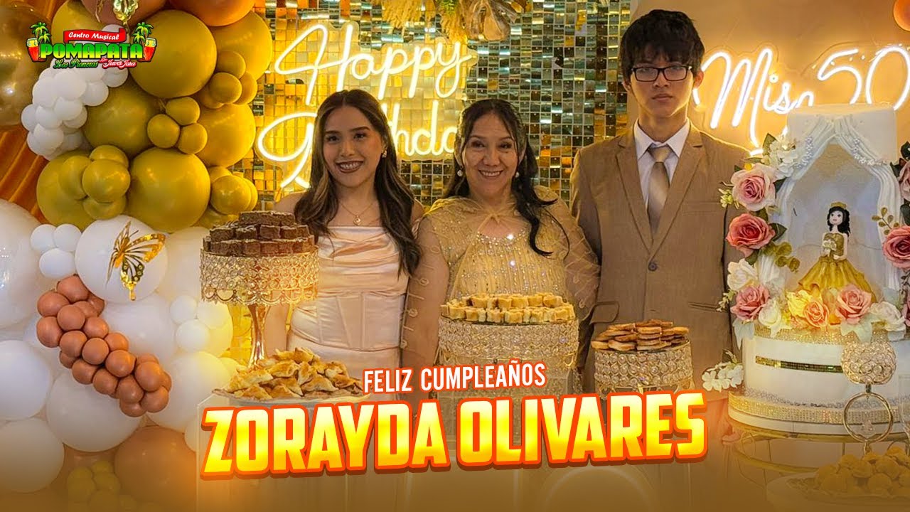 CENTRO MUSICAL POMAPATA / FELIZ 50 AÑOS DE ZORAYDA OLIVARES PARTE 02