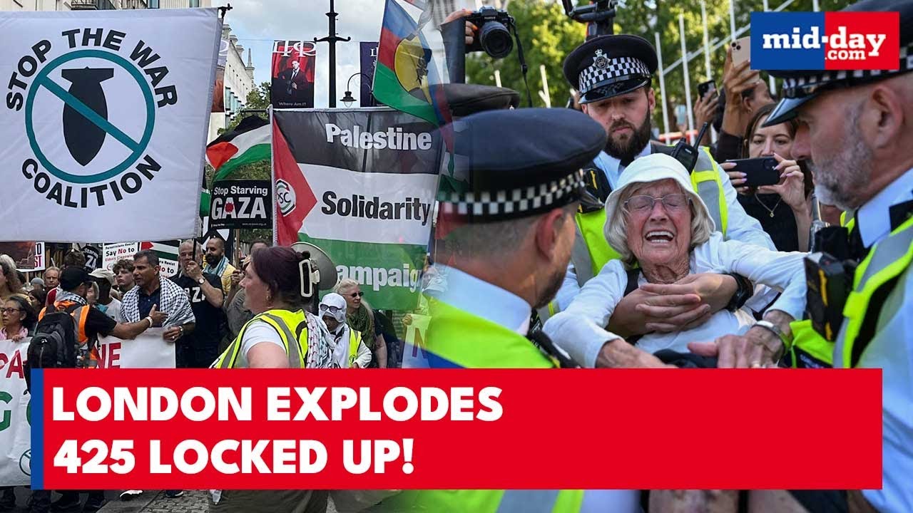 London Chaos: 425 Arrested as UK Bans Palestine Action “Terror Group”