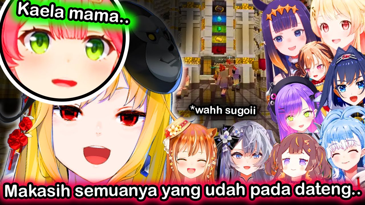 Keseruan Member Hololive Ketika Memeriahkan Acara Ultah Kaela Dengan Berbagai Game..
