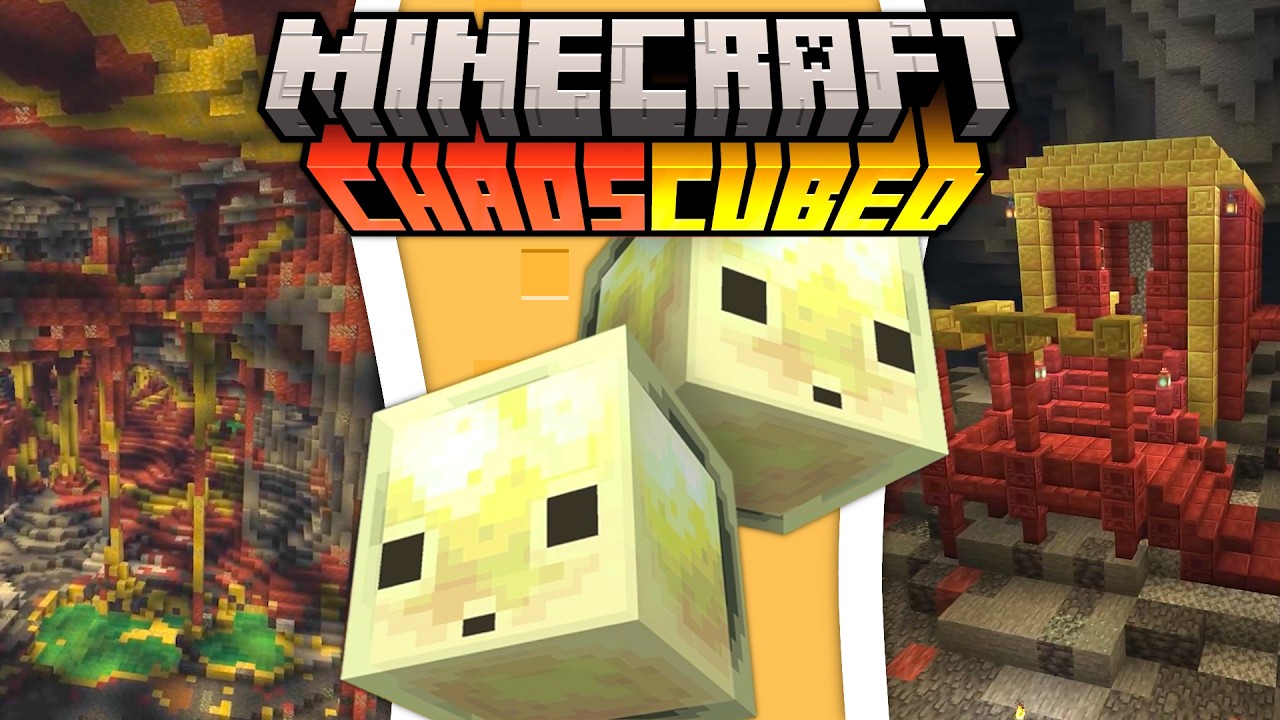 SIARKOWE JASKINIE! SZALONY MOB! NOWA AKTUALIZACJA MINECRAFT CHAOS CUBED! Minecraft Live 2026