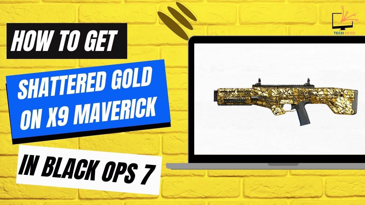 How To Get Shattered Gold On The X9 Maverick In Black Ops 7