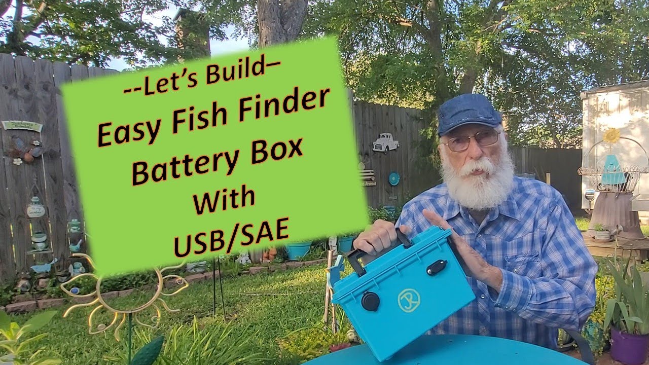 DIY Battery Box for Fish Finder