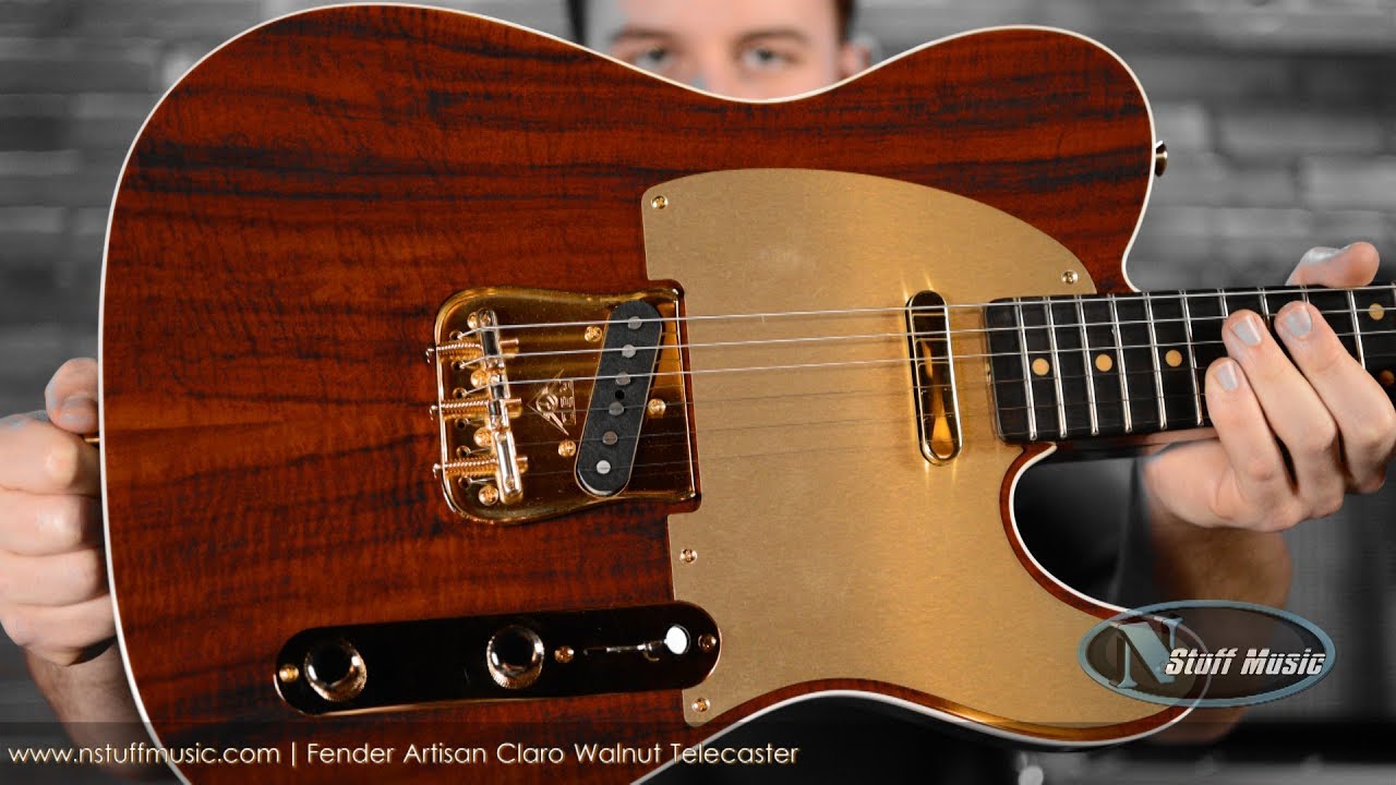Fender Artisan Claro Walnut Telecaster