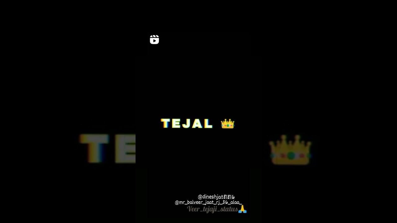 TEJAL / tejaji best status /veer tejaji maharaj status