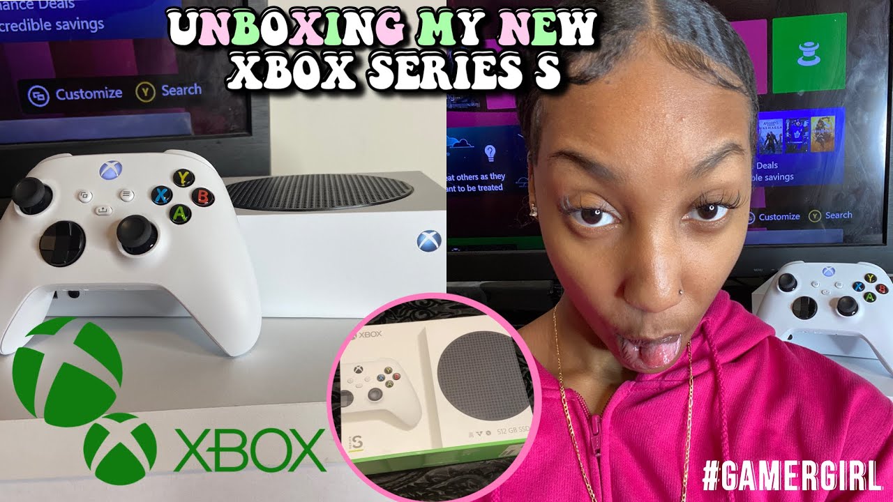 UNBOXING MY NEW XBOX SERIES S!