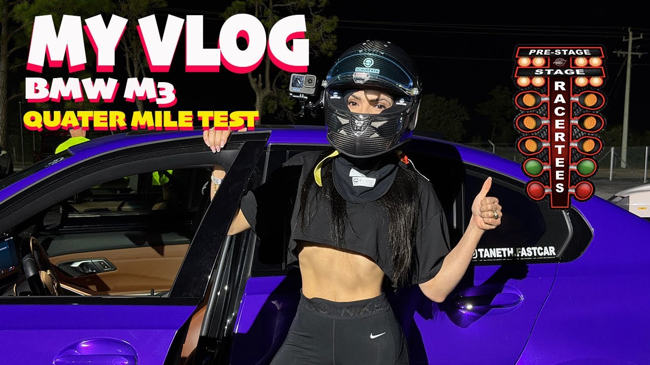 BMW M3 QUARTER 1/4 MILE TEST 🏎️💨
