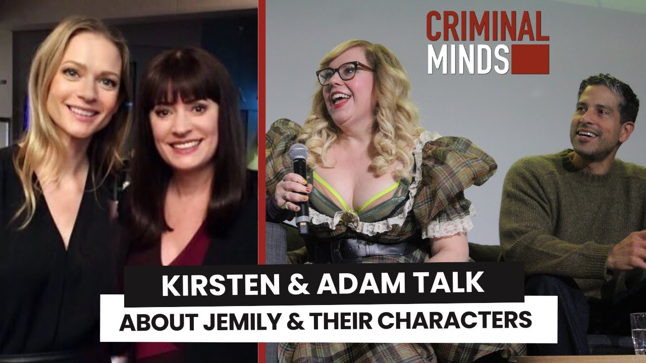 Kirsten Vangsness & Adam Rodríguez talk about JJ &Emily but also their characters in Criminal Minds