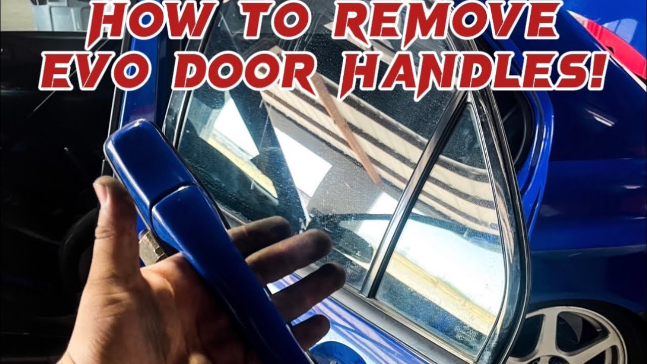 Mitsubishi Evo 7/8/9 - How to remove door panels and handles