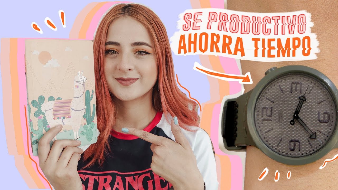 6 TRUCOS para AHORRAR TIEMPO y ser MÁS PRODUCTIVO