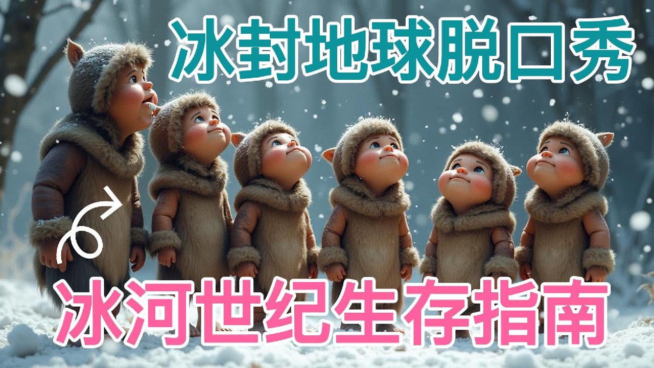 🥶 冰河世纪末日：在地球的深度冰冻中生存！ (史前生存故事) Ice Age Apocalypse: Surviving Earth's Deep Freeze!