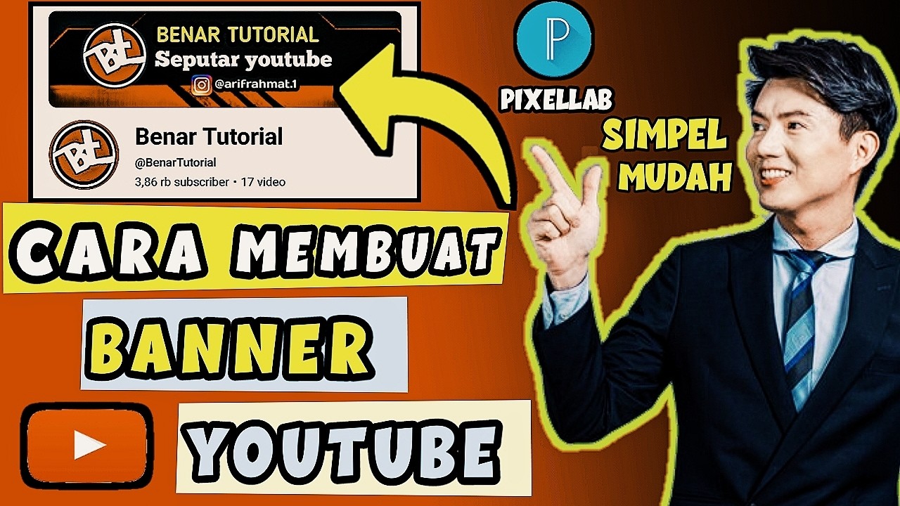 CARA MEMBUAT BANNER YOUTUBE DI ANDROID 2025