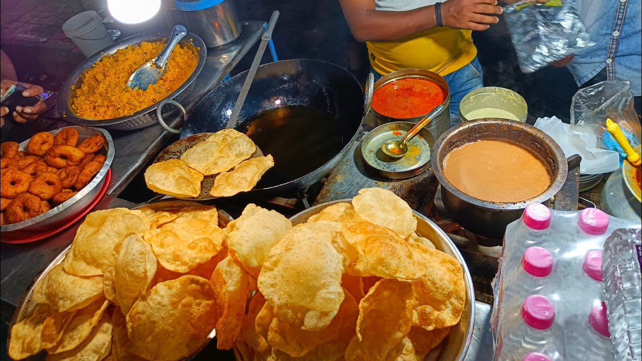 Dosa | Idli Vada | Poori |  Morning 5 AM Breakfast In Hubli | South Indian Special
