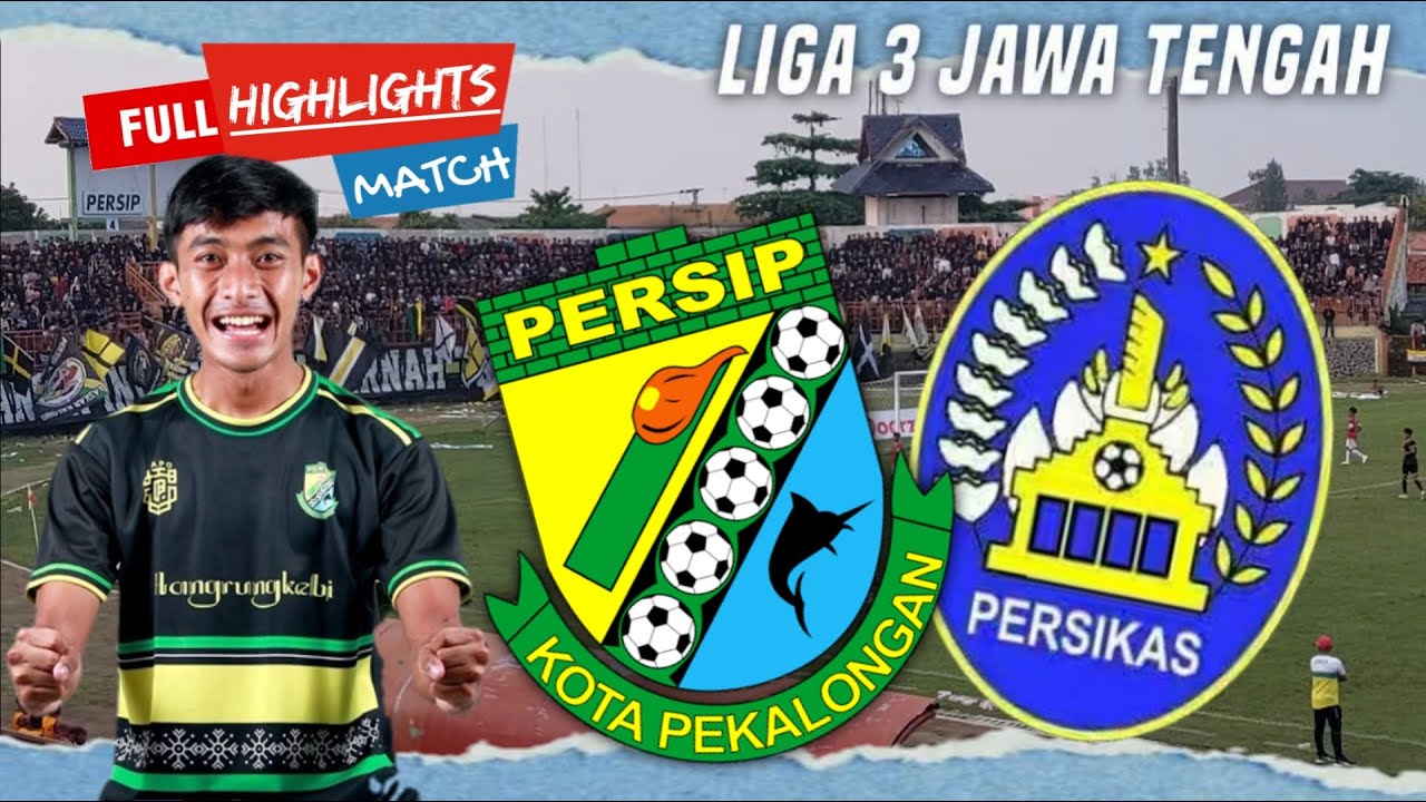 5 Goal, PERSIP Pekalongan vs PERSIKAS Kab. Semarang | Counterpain Liga 3 Jawa Tengah 2022