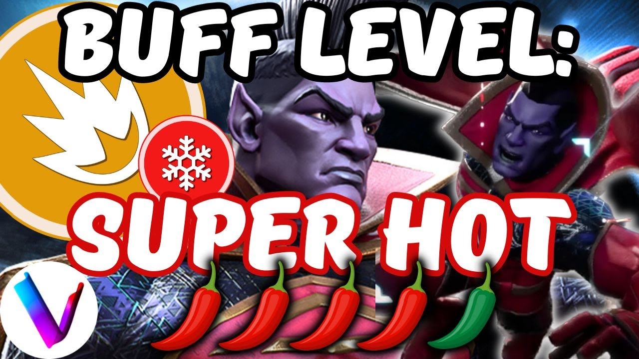 Buffed Gladiator is Awesome! How to Use, Play & Guide - Best Comics - Changes - MCoC