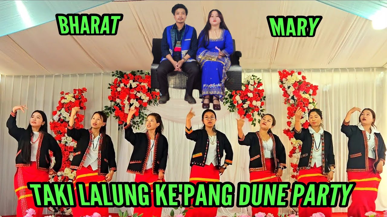 NGO NEYI MIME NEYI || TAKI LALUNG KEPANG DUNE PARTY || BHARAT APANG N MARY TAMUK WEDDING DAY .