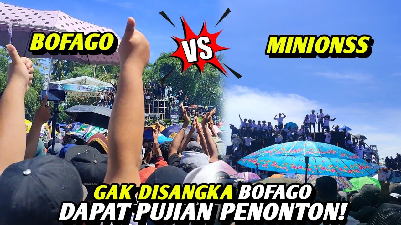 BATTLE MINIONSS vs BOFAGO !! Ga disangka Desmo dapat pujian penonton sumbersewu 2025