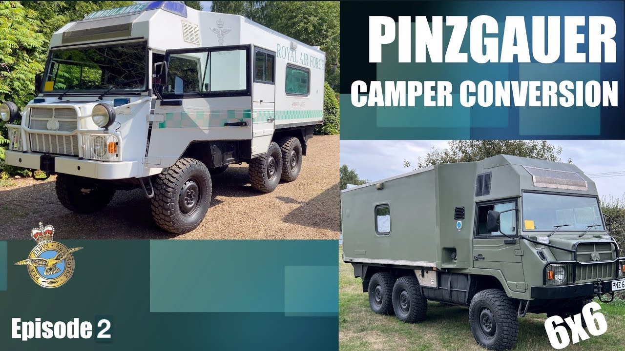 Pinzgauer Ambulance Camper Conversion - ep 2 (Exterior Renovations)
