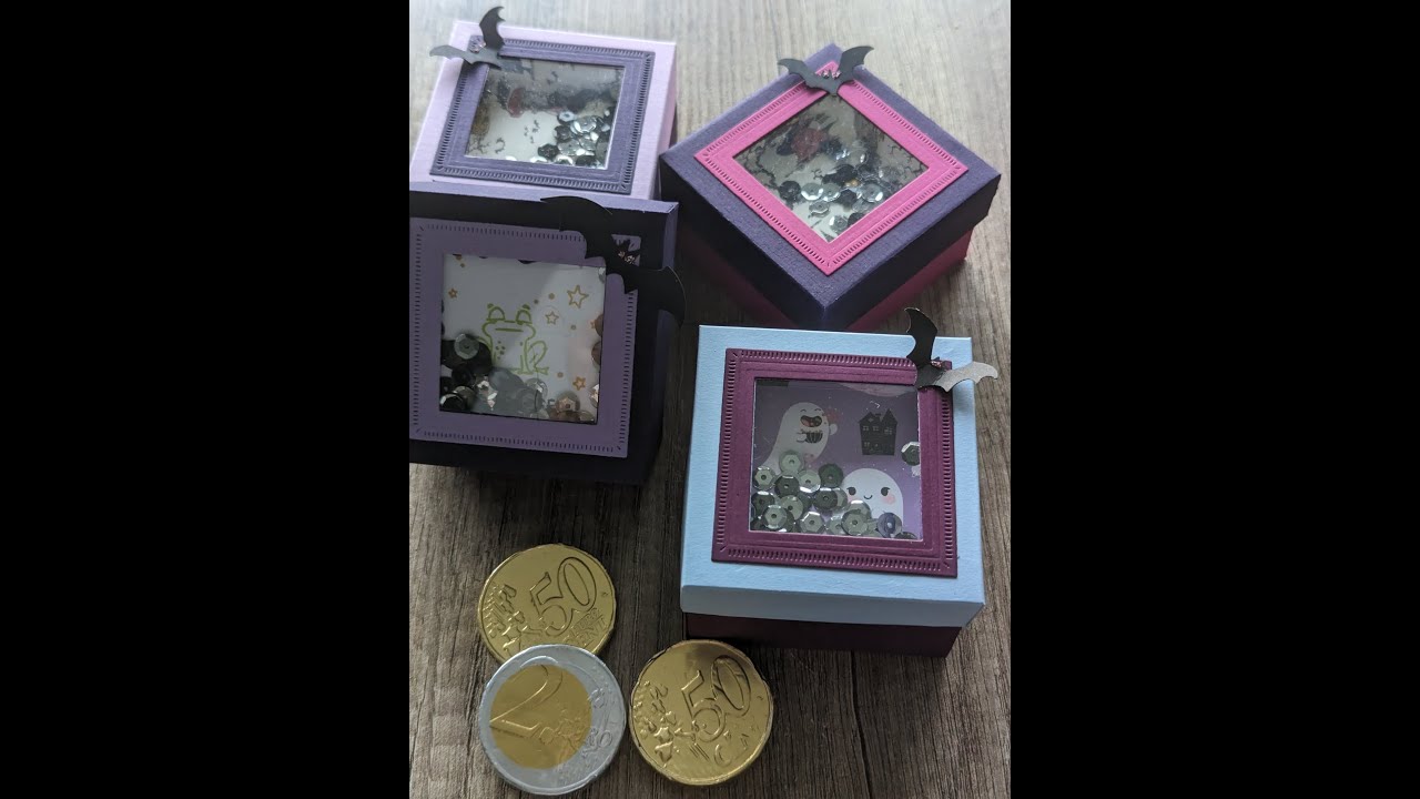 Halloween Tag 5/ Halloween Box mit Schüttelfenster